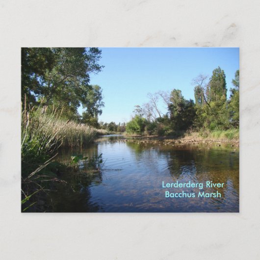 DSC04673、Lerderderg River、Bacchus Marsh ポストカード (正面)