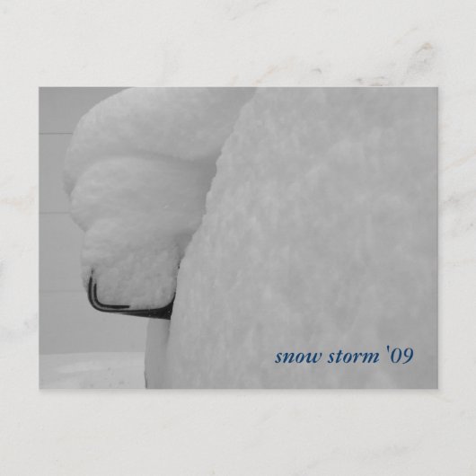 DSCF1089、スノーストーム'09 ポストカード (正面)