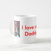 DSCF1338、DSCF1440、私はお父さん愛します! コーヒーマグカップ (正面左)