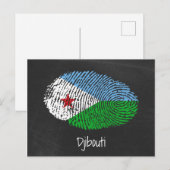 Dschibuti ポストカード (正面/裏面)