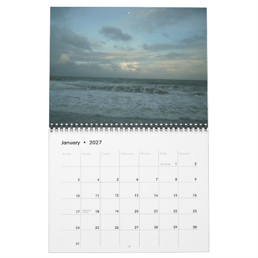 DSCI1291、Myrtle Beach、SC2009 カレンダー (1月 2027)