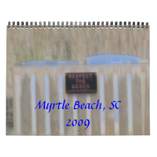 DSCI1291、Myrtle Beach、SC2009 カレンダー