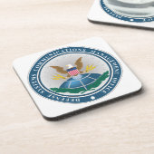 DSCMOのコルクのコースター コースター (左側)