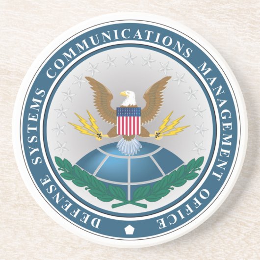 DSCMOの砂岩飲み物用コースター コースター (正面)