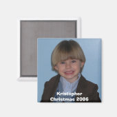 DSCN0094、クリストファー2006年 マグネット (正面/裏面)