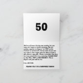 DSCN0236, Guess Who is turning FIFTY??? 招待状 (内部)