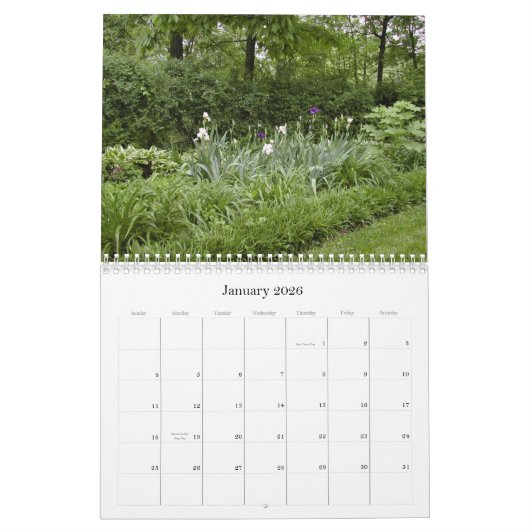 DSCN0845のダイアーの庭 カレンダー (1月 2026)