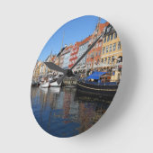 DSCN2826.JPG Nyhavn、コペンハーゲン ラウンド壁時計 (傾斜)