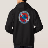 DSDチームフード付きスウェットシャツ パーカ (裏面)