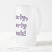 Dsigned フロストグラスビールジョッキ (正面右)