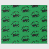 Dsitressedパドルオンデザイン – マットラッピング紙 ラッピングペーパー (フラット)