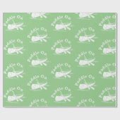 Dsitressedパドルオンデザイン – マットラッピング紙 ラッピングペーパー (フラット)