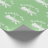 Dsitressedパドルオンデザイン – マットラッピング紙 ラッピングペーパー (角)