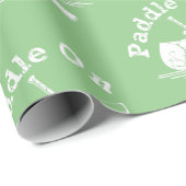 Dsitressedパドルオンデザイン – マットラッピング紙 ラッピングペーパー (ロールコーナー)