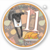 DSKでのNMD - 2023年11月バッジステッカー シール (正面)