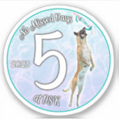 DSKでのNMD - 2023年5月バッジステッカー シール (正面)