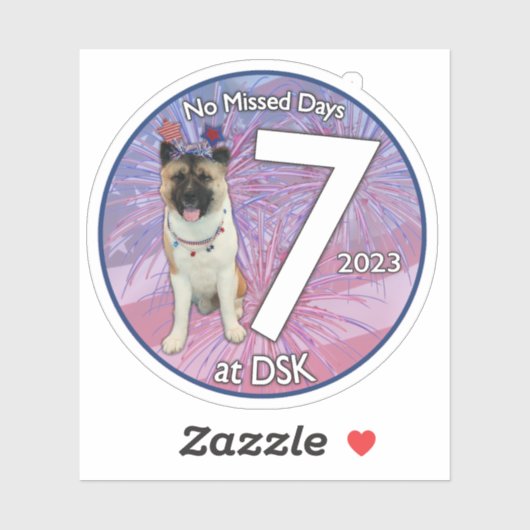 DSKでのNMD - 2023年7月バッジステッカー シール (シート)