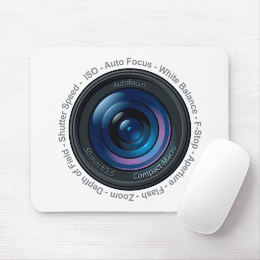 DSLRの特徴 マウスパッド (マウス)