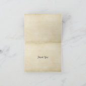 DSLRカメラスケッチ撮影サンキューカード サンキューカード (内部)