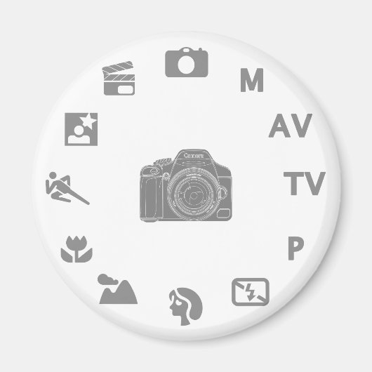 DSLRモード マグネット (正面)