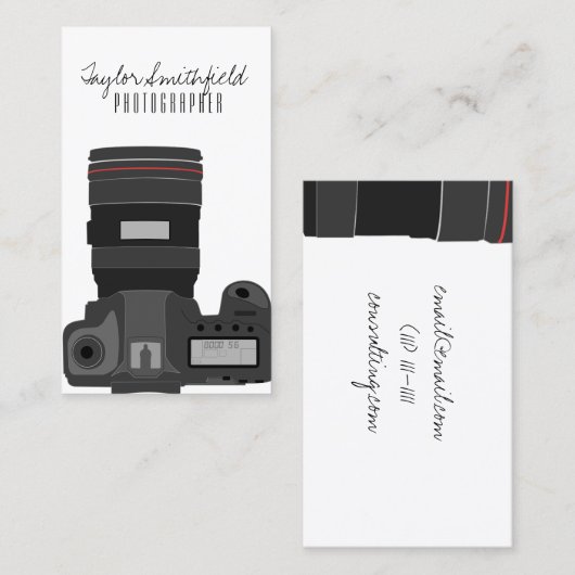 DSLR写真名刺 名刺 (正面/裏面)