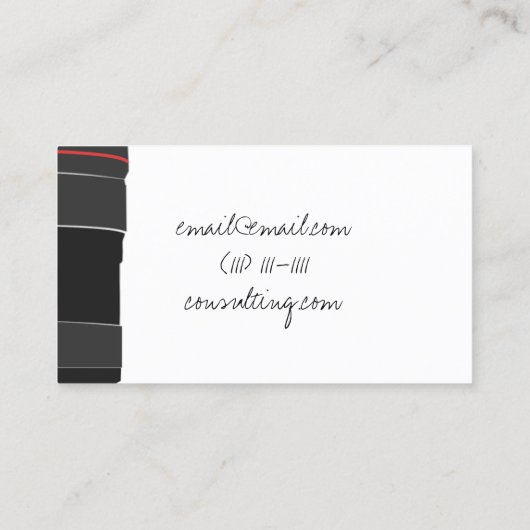 DSLR写真名刺 名刺 (裏面)