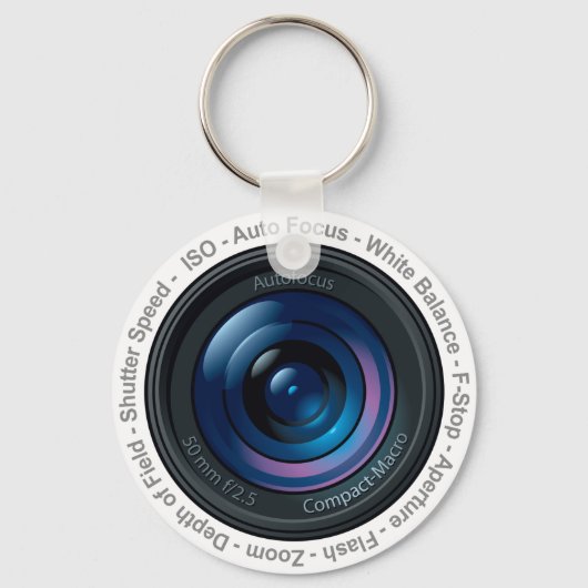 DSLR機能 キーホルダー (正面)