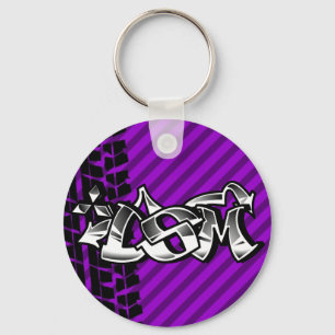DSM食の爪4g63の紫色Keychain キーホルダー