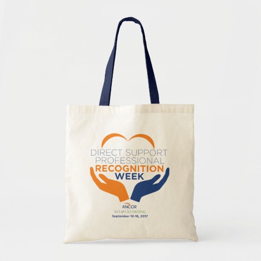 DSPの認識週のトート トートバッグ (正面)