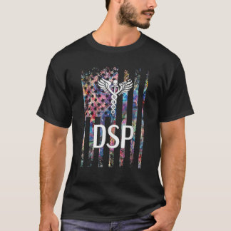 DSPアメリカ国旗 |ダイレクトサポートプロフェッショナルDS Tシャツ
