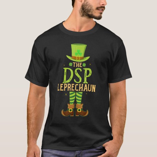 DSPダイレクト・サポート・スタッフLeprechaun St Patrick Tシャツ (正面)