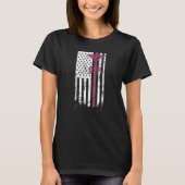 DSP アメリカ国旗 ダイレクトサポートプロフェッショナル週間 1 Tシャツ (正面)