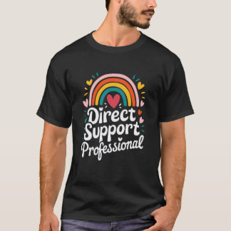 DSP ナースウィーク スクワッド、直接支援プロフェッショナル Tシャツ