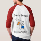 DSSVの男性の赤 Tシャツ (裏面)