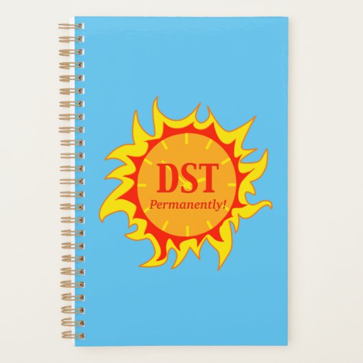DST恒久的 – 夏時間 プランナー手帳 (正面)