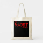 DST The BaDST Est 1913ソロデルタ トートバッグ (裏面)