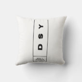 DSYロゴワン クッション (裏面)