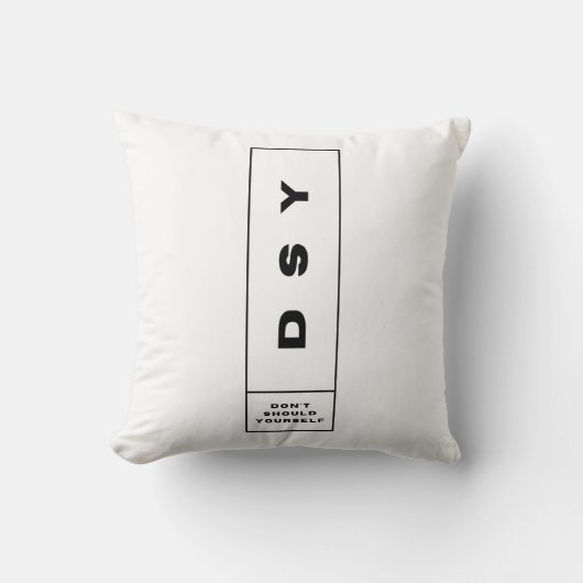 DSYロゴワン クッション (正面)