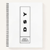 DSY LOGO ONE ノートブック (正面)