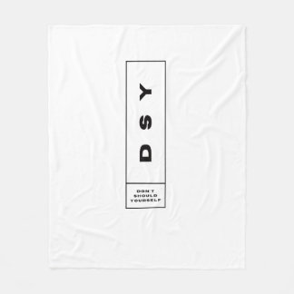 DSY LOGO ONE フリースブランケット