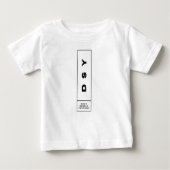 DSY LOGO ONE ベビーTシャツ (正面)