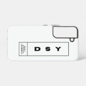 DSY LOGO ONE SAMSUNG GALAXYケース (裏面横)