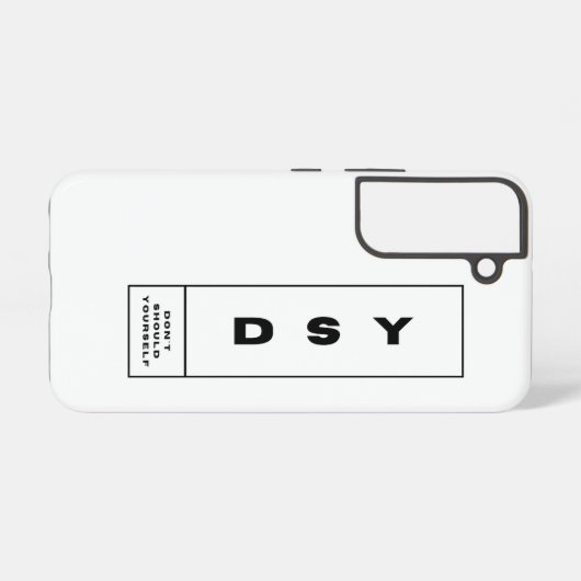 DSY LOGO ONE SAMSUNG GALAXYケース (裏面横)