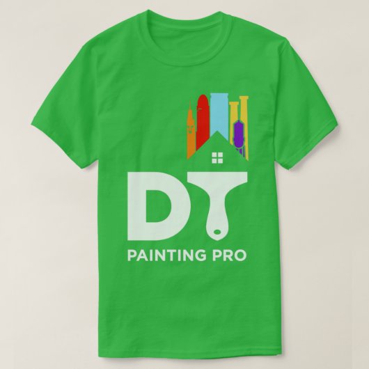 DTの絵画プロ Tシャツ (デザイン正面)