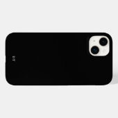 DTイニシャルライター - プレミアムギフトエディション Case-Mate iPhoneケース (裏面 (横))
