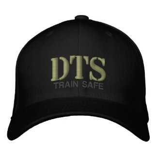 DTサービスBLACK AR/Flex/HAT 刺繍入りキャップ