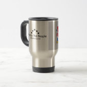 DTBのレーンジャーの頂上WATPのタンブラー トラベルマグ (正面左)