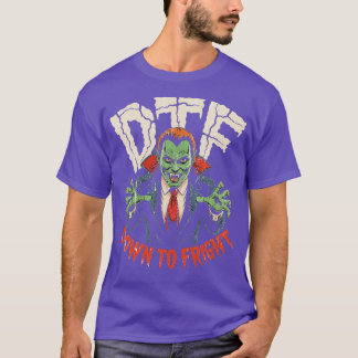 DTFダウンして右翼 Tシャツ