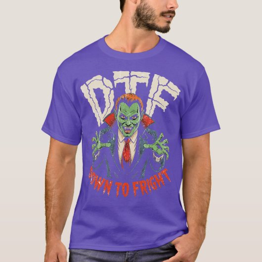 DTFダウンして右翼 Tシャツ (正面)