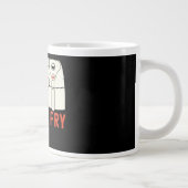 DTFドウル炒め|鶏レトロギフト ジャンボコーヒーマグカップ (右)